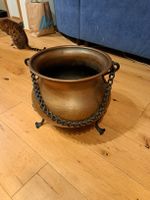 Kupferkessel Stöckli Deko Vintage Cheminée