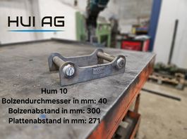 Anschweissrahmen / Adapterplatte HUM 10 (ALB10)