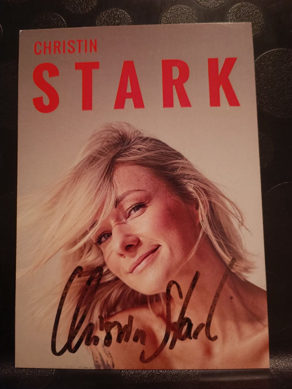 Autogramme: Christin Stark - handsignierte Autogrammkarte – Gebraucht aus Menziken von Artographs