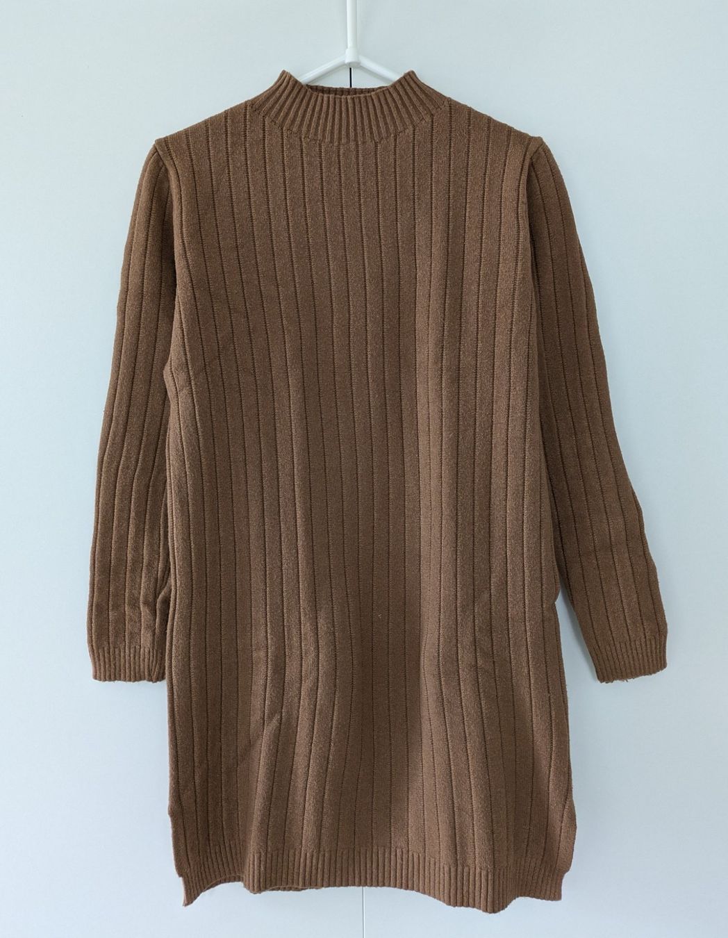 Kleider: Strick-Kleid / Long-Pullover Gr. S/M – Gebraucht aus Bonstetten von Scoutinggirl