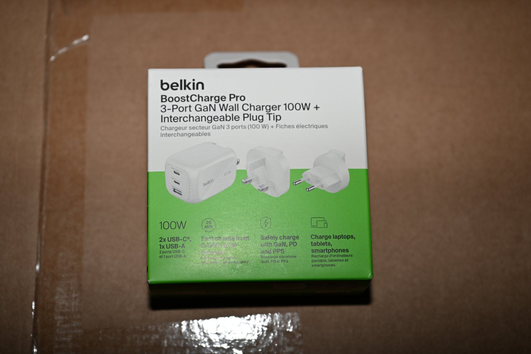 Belkin Caricabatterie: BELKIN BoostCharge 100 W USB-C – Nuovo (secondo la descrizione) da Zürich venduto da Verkaufen-Schweiz