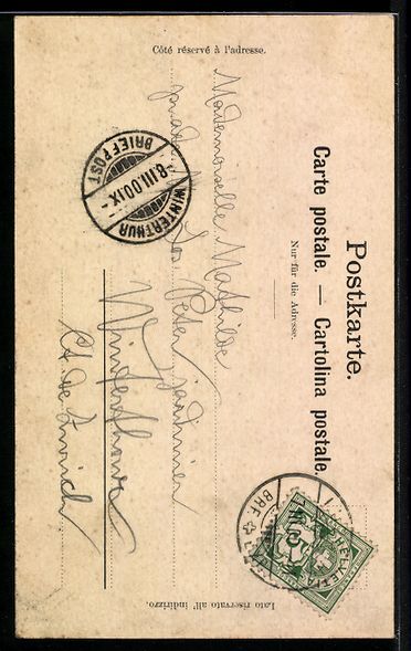 Cartoline postali: AK Luzern, Hofkirche – Usato da Berlin venduto da bartko-reher 1