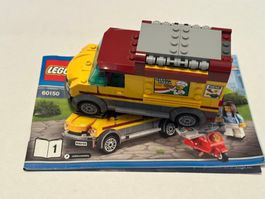 LEGO City Pizzawagen 60150 2016 nicht komplett mit Anleitung