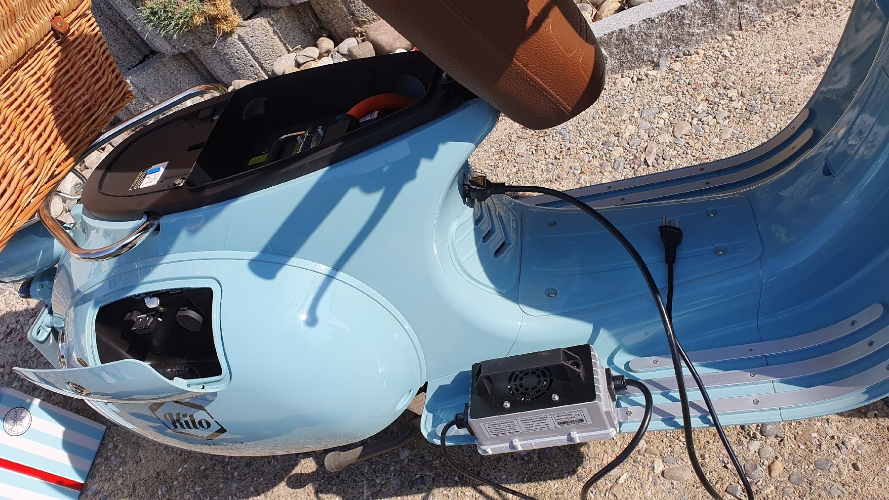 Strada: Elektroroller Vespa Retrostyle Kito-Roller 125er – Nuovo (secondo la descrizione) da Stein am Rhein venduto da bali68 6