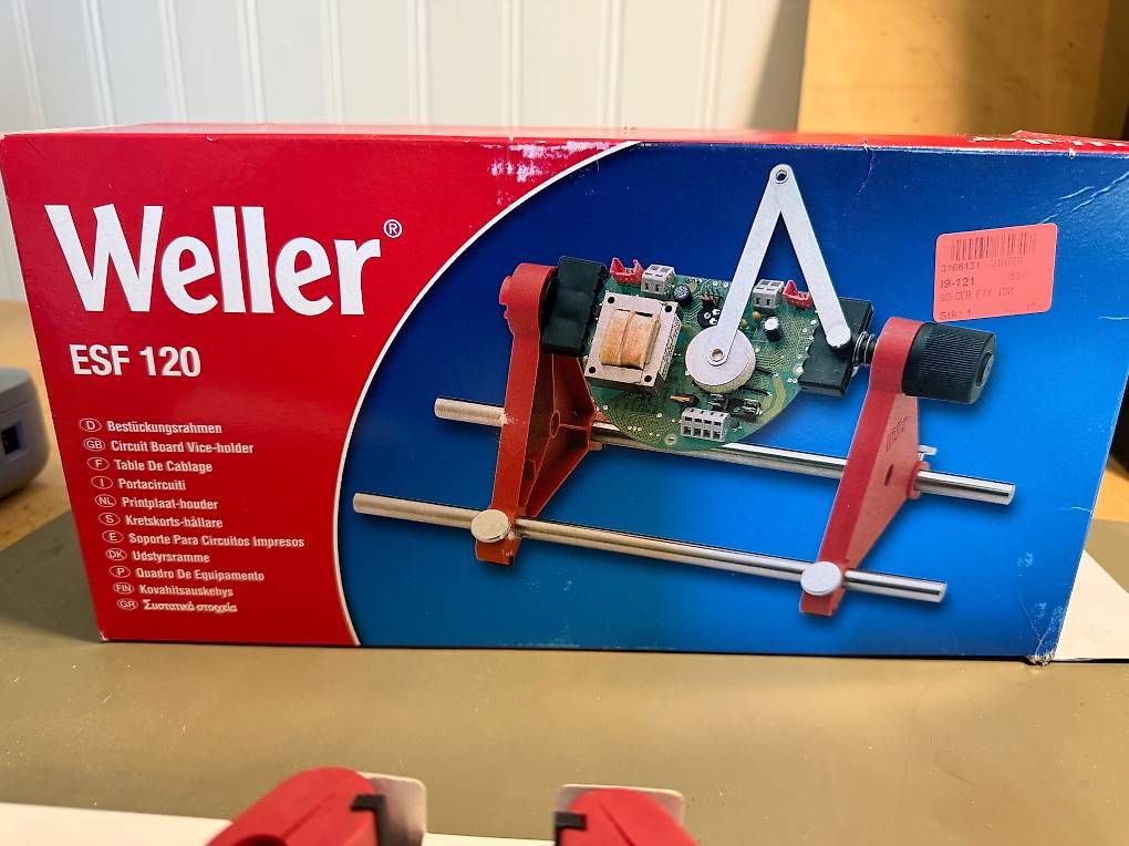 Componenti elettronici: Weller ESF120 Leiterplattenhalter PCB Holder – Usato da Frauenfeld venduto da Joshino