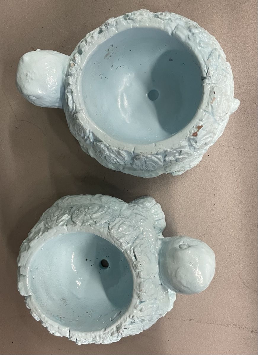 Blumentöpfe: 2 Süesse Schildkröten Blumentöpfe 🐢💙 – Neu und originalverpackt aus Au ZH von  5