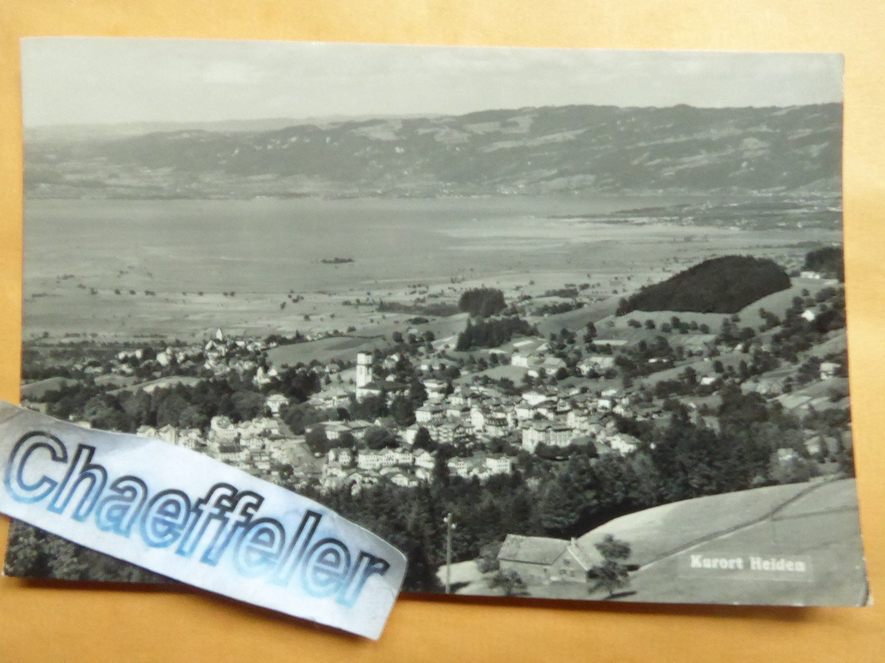 Cartoline postali: Kurort Heiden – Usato da Zürich venduto da Chaeffeler