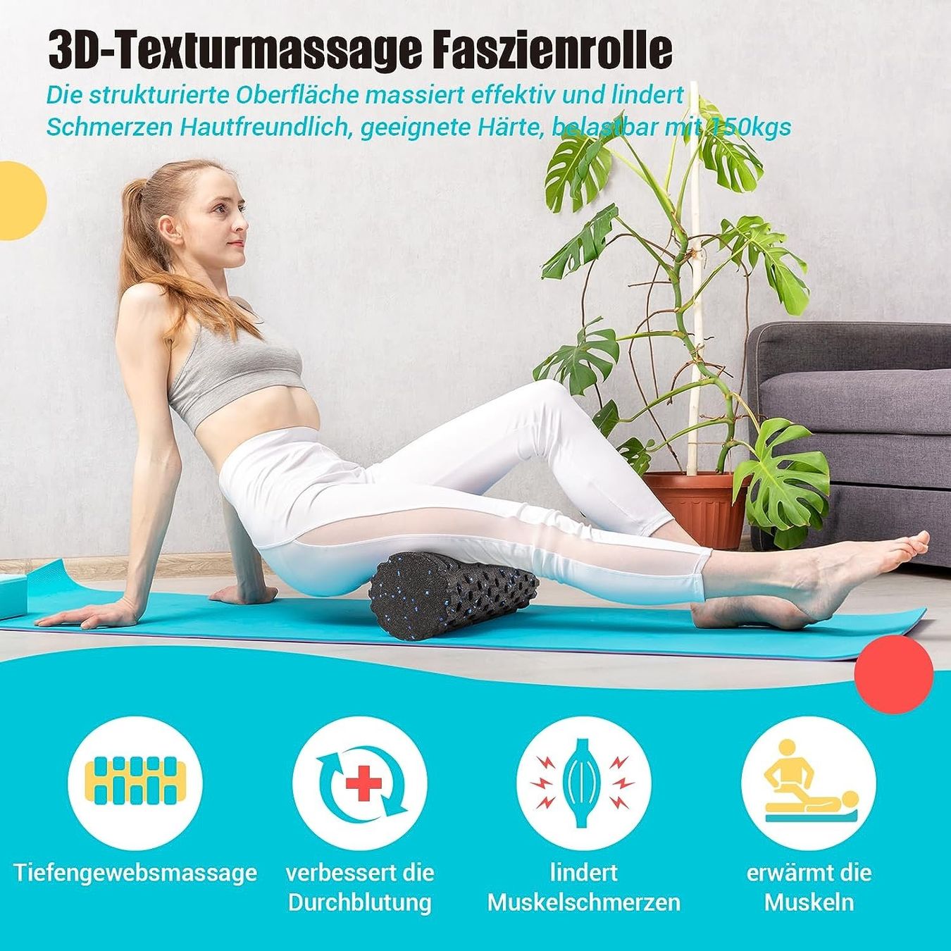 Dispositivi per massaggi: Faszienrolle – Nuovo e nell'imballaggio originale da Nuglar venduto da SaleRitter 2