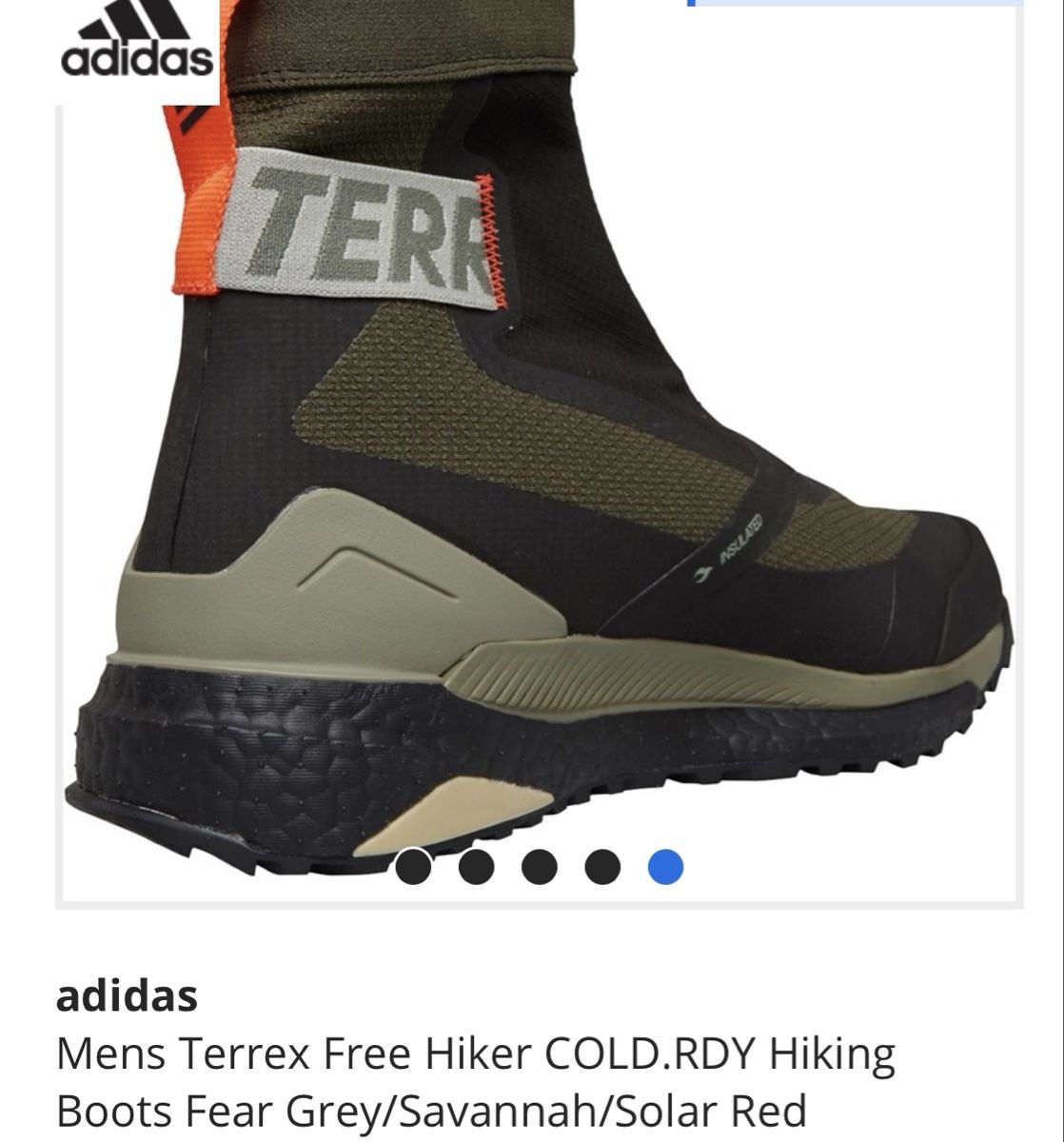 Adidas Scarpe da uomo: Adidas Terrex Free Hiker Cold.RDY,  42 – Nuovo (secondo la descrizione) da Kilchberg ZH venduto da bananaJet 1