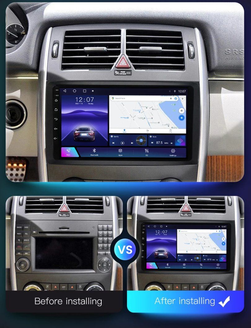 Radios: Radio Mercedes - Android 14 - Bluetooth, Carplay, DAB+ – Neu und originalverpackt aus Corcelles-près-Payerne von FactoryofSound 3