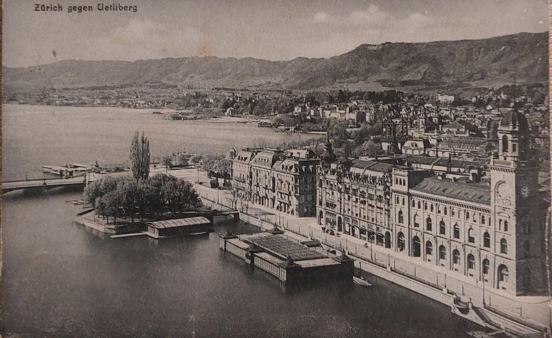 Cartoline postali: ZÜRICH  -  1910 – Usato da Delémont venduto da Domdom1