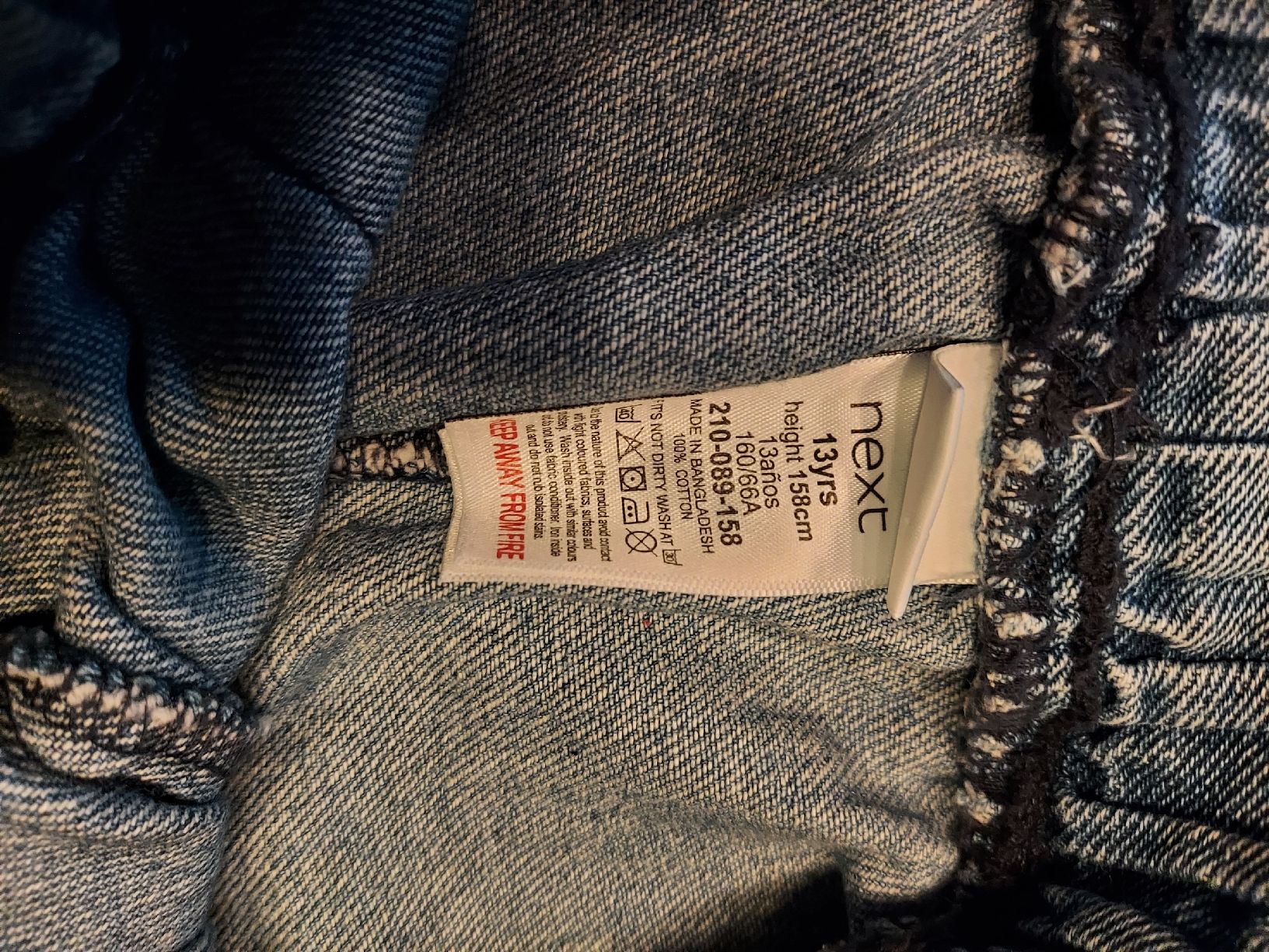 Pantaloni: Mädchenjeans Gr. 13 Jahre – Nuovo (secondo la descrizione) da Kaiseraugst venduto da biketom66 1