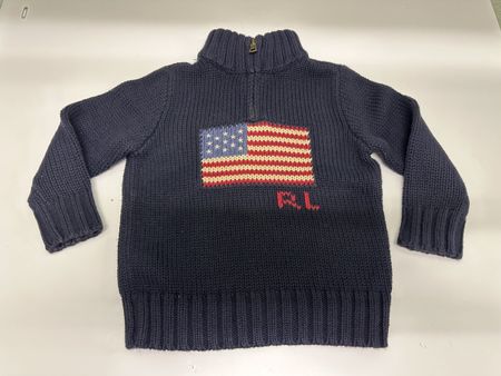 Polo Ralph Lauren sweater classic flag pattern size 2/2T