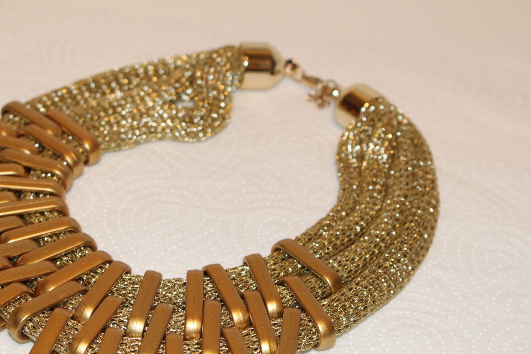 Catenine: Statement Kette – modern elegant auffällig Halskette – Usato da Muttenz venduto da Malici11 2