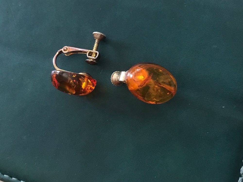 Ohrringe & -stecker: Bernstein Vintage Ohrringe – Gebraucht aus Wettingen von Andres54 1