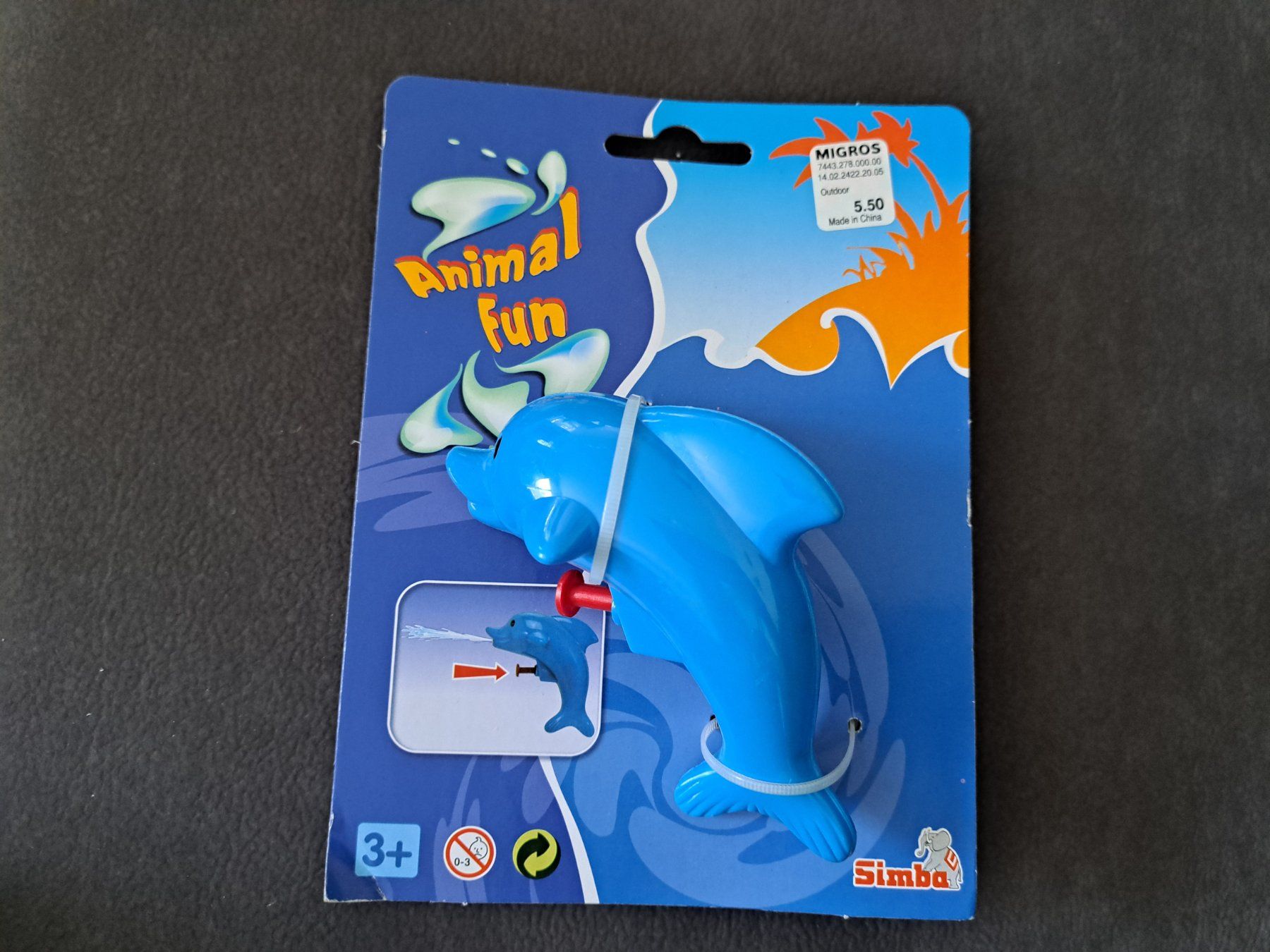 Spielzeuge: Wasserspritze Delphin Simba NEU – Neu und originalverpackt aus Killwangen von KIANA08