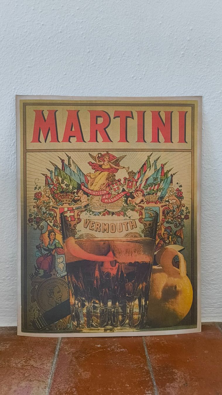 Foto & Immagini: Vintage Martini poster – Usato da Pedrinate venduto da Abitandmore