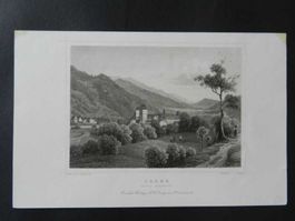 Ilanz Stahlstich