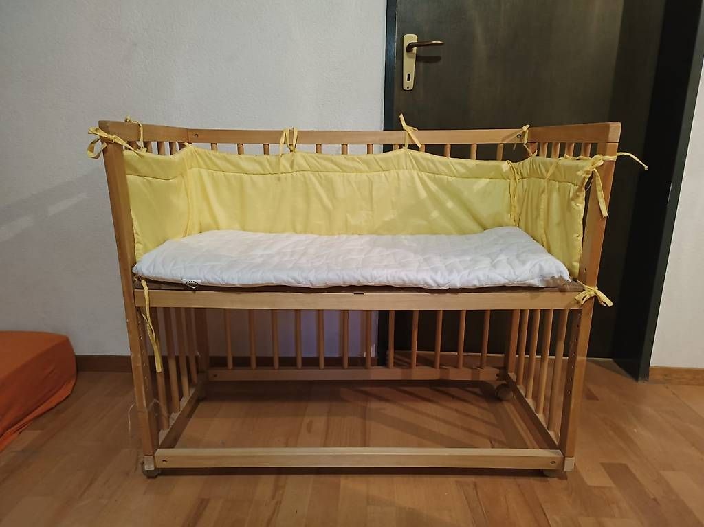 Letti: Babybett Beistellbett Bettchen Bett – Usato da Niederneunforn venduto da sonne067