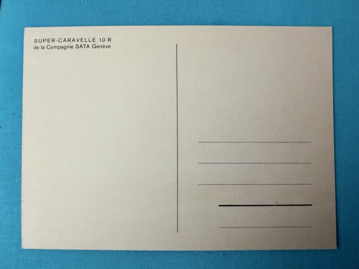 Cartes postales: 18 StückAnsichtskarten  SATA Super Caravelle , ungebraucht – Neuf (Voir description) à Libingen par Wisli 1