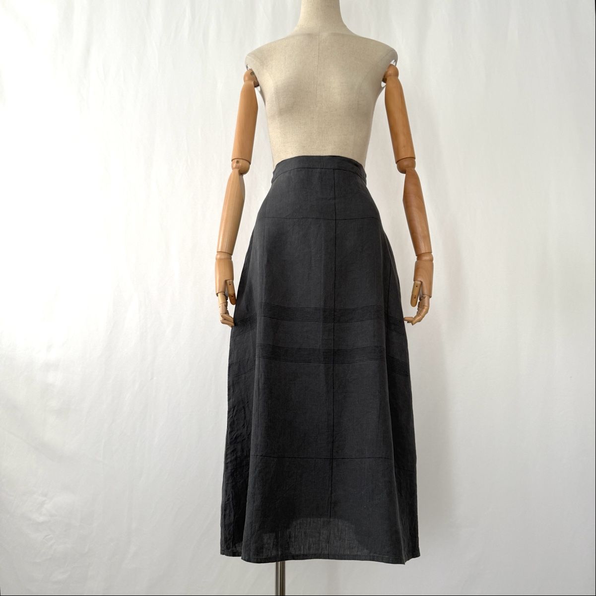 Gonne: BARBARA LANG Linen Skirt – Nuovo (secondo la descrizione) da Emmen venduto da Nightingale_2022 1