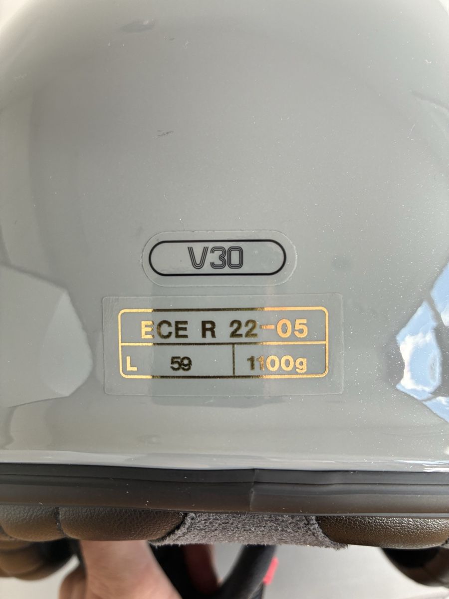 HJC Caschi & visiere: HJC V30 Jethelm mit integriertem Visier – Nuovo e nell'imballaggio originale da Luzern venduto da niccho 3