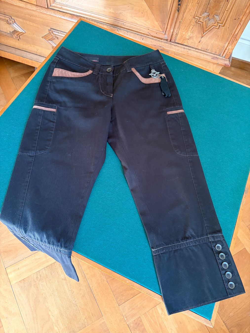 Cinque Pantaloni: CINQUE Capri-Hose 100% Baumwolle  Gr.36 NEU – Nuovo (secondo la descrizione) da Interlaken venduto da Bona55 3