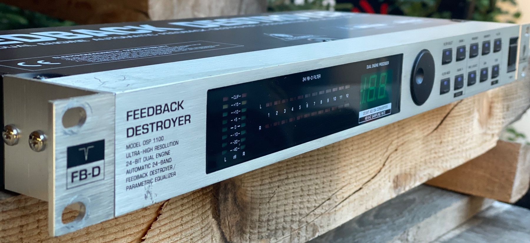 Behringer Equalizer: Behringer Feedback Destroyer DSP 1100 – Gebraucht aus Wirzweli von Kreonides 2