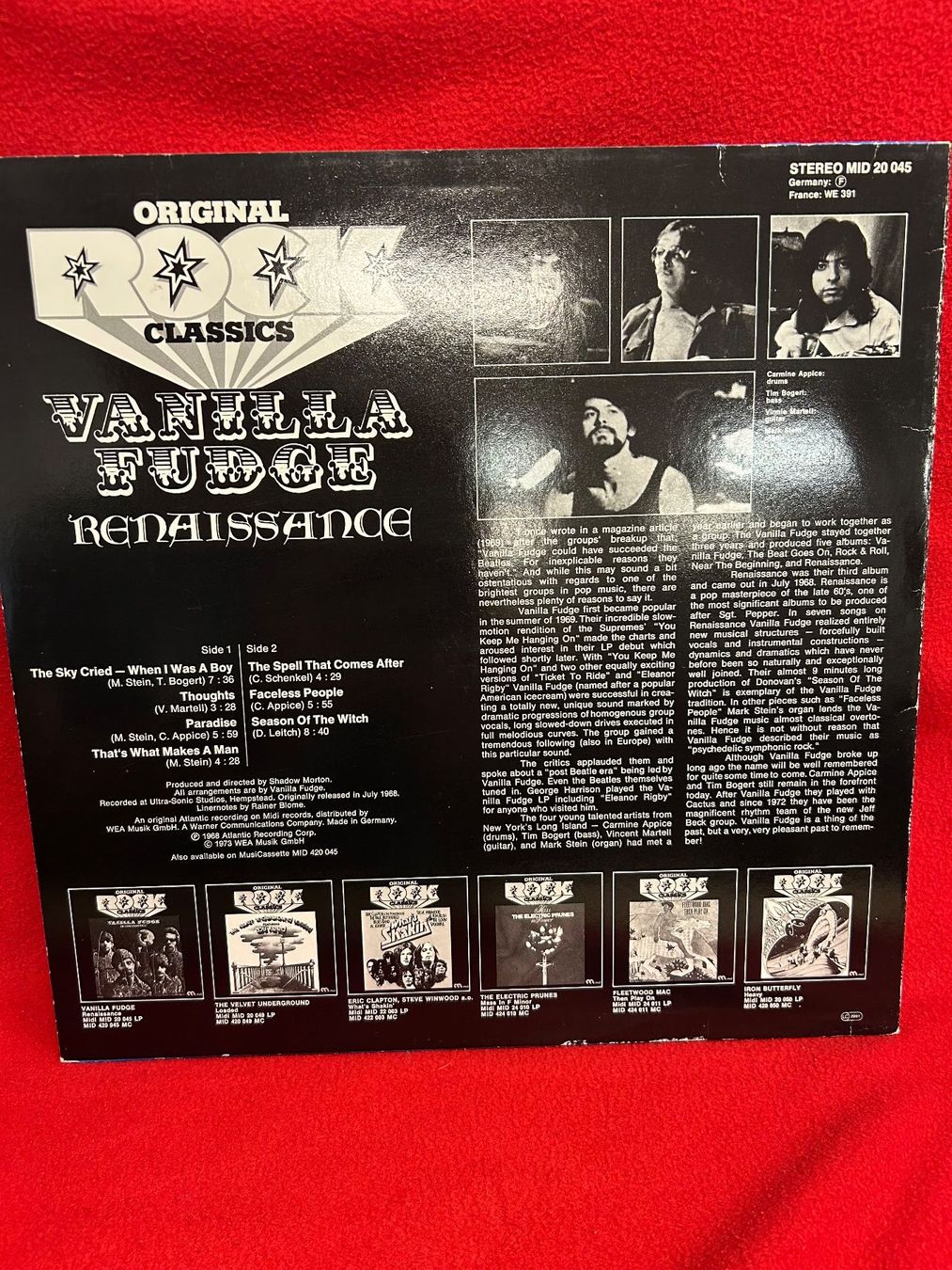 Dischi in vinile: Vanilla Fudge/Renaissance – Usato da St.Gallen venduto da Out-take 1