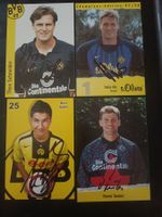 BVB Set - 4 signierte Autogrammkarten