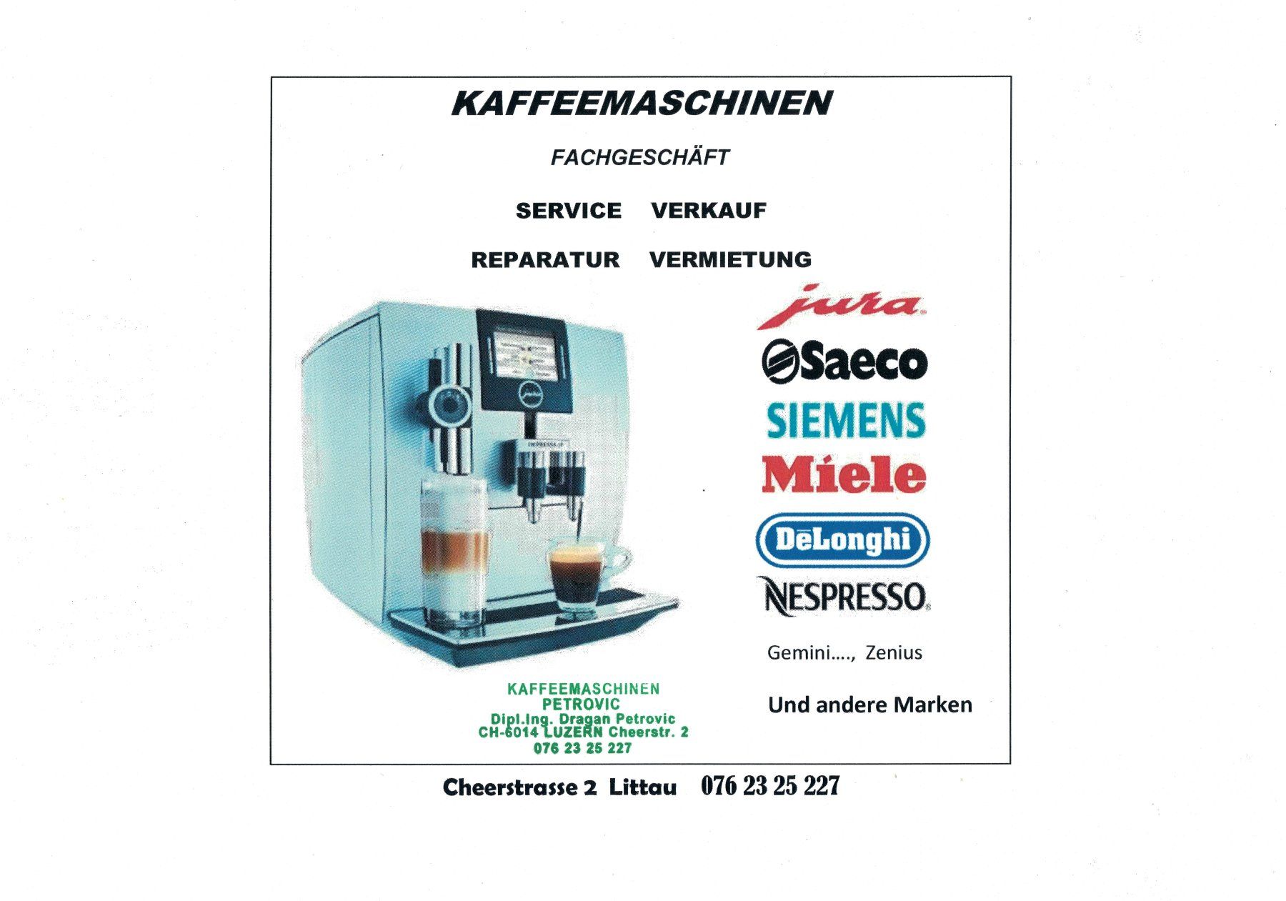 Nespresso Macchine per caffè & Macchine per espresso: NESPRESSO GEMINI CS 220 Frisch.SERVICE – Usato da LUZERN venduto da MCMLXIII 2