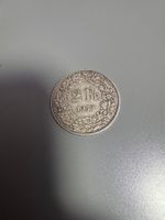 2 Franken 1939 Silbermünze Schweiz