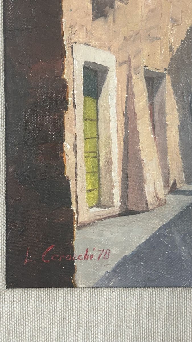 Gemälde: Ölbild signiert L. Ceracchi – Gebraucht aus Riedholz von Frettchen63 2
