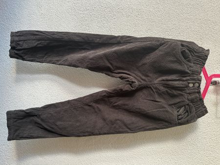Pantalon velours côtelé marron taille 36 neuf