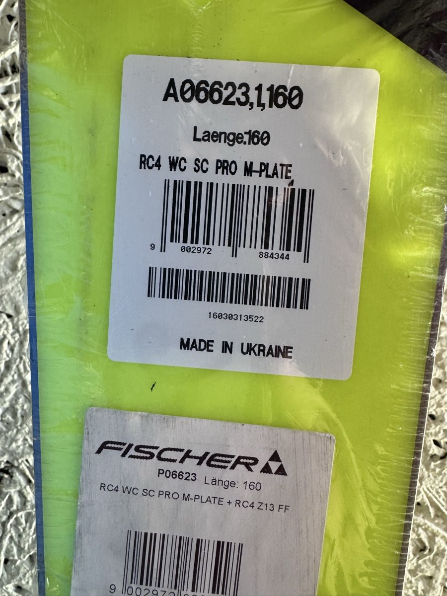 Fischer Sci: Skis FISCHER neufs – Nuovo e nell'imballaggio originale da St.Légier-la Chiésaz venduto da Alfetta2000 2