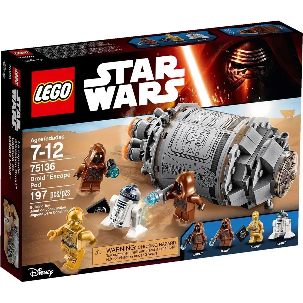 Lego Kit di costruzioni: Lego Star Wars Set 75136 NEU – Nuovo (secondo la descrizione) da Vordemwald venduto da ste_52sg