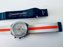 Bracelet racing pour OMEGA x SWATCH Mission to Jupiter