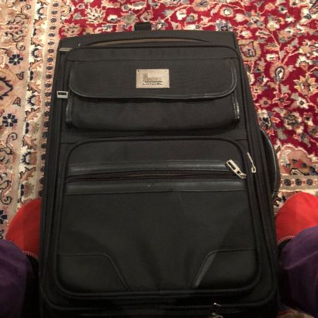 Bagage Lancet-trolley black suitcase