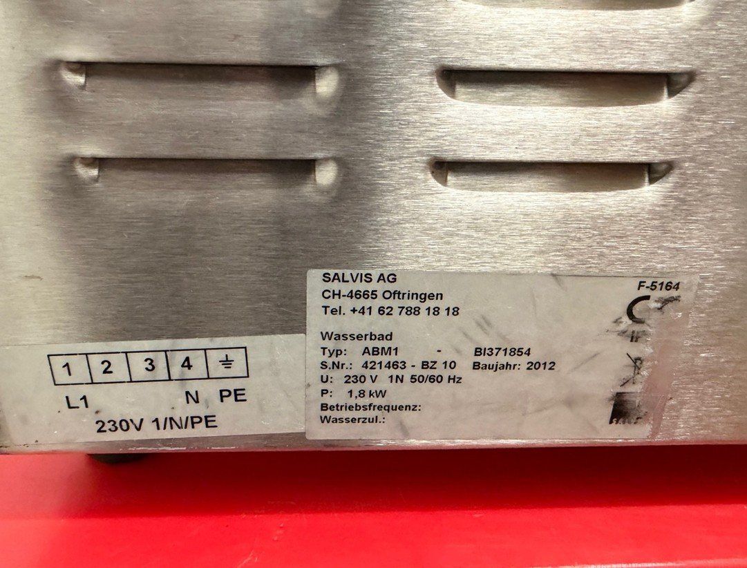 Elettrodomestici da cucina: Salvis Smartline Bain Marie Typ ABM1 – Usato da Suhr venduto da KFK-MA 6