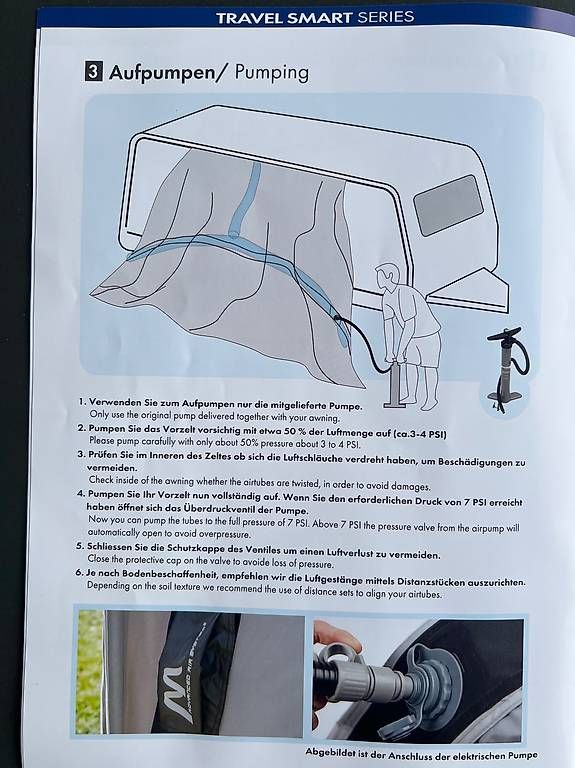 Vorzelte & Markisen: Luftvorzelt DORADO XL – Neu und originalverpackt aus Buchs SG von Gloor57 3