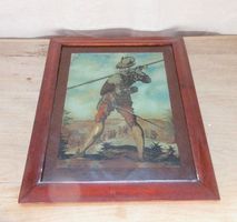 Seltenes Hinterglasbild antik