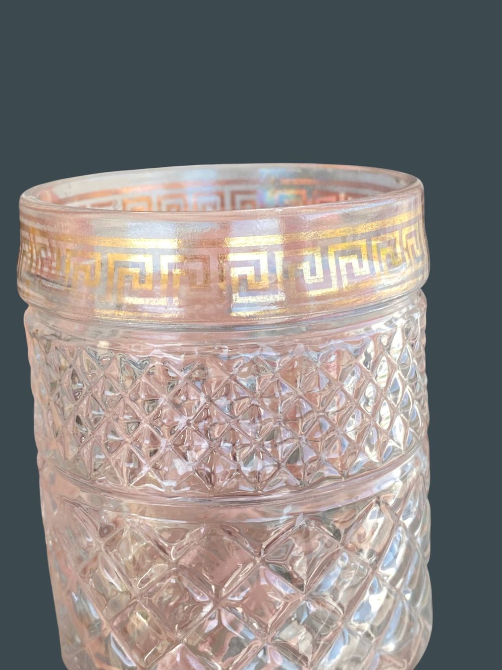 Portacandele: 3 Vintage Glas Windlichter – Usato da niederbipp venduto da Esbenz 7
