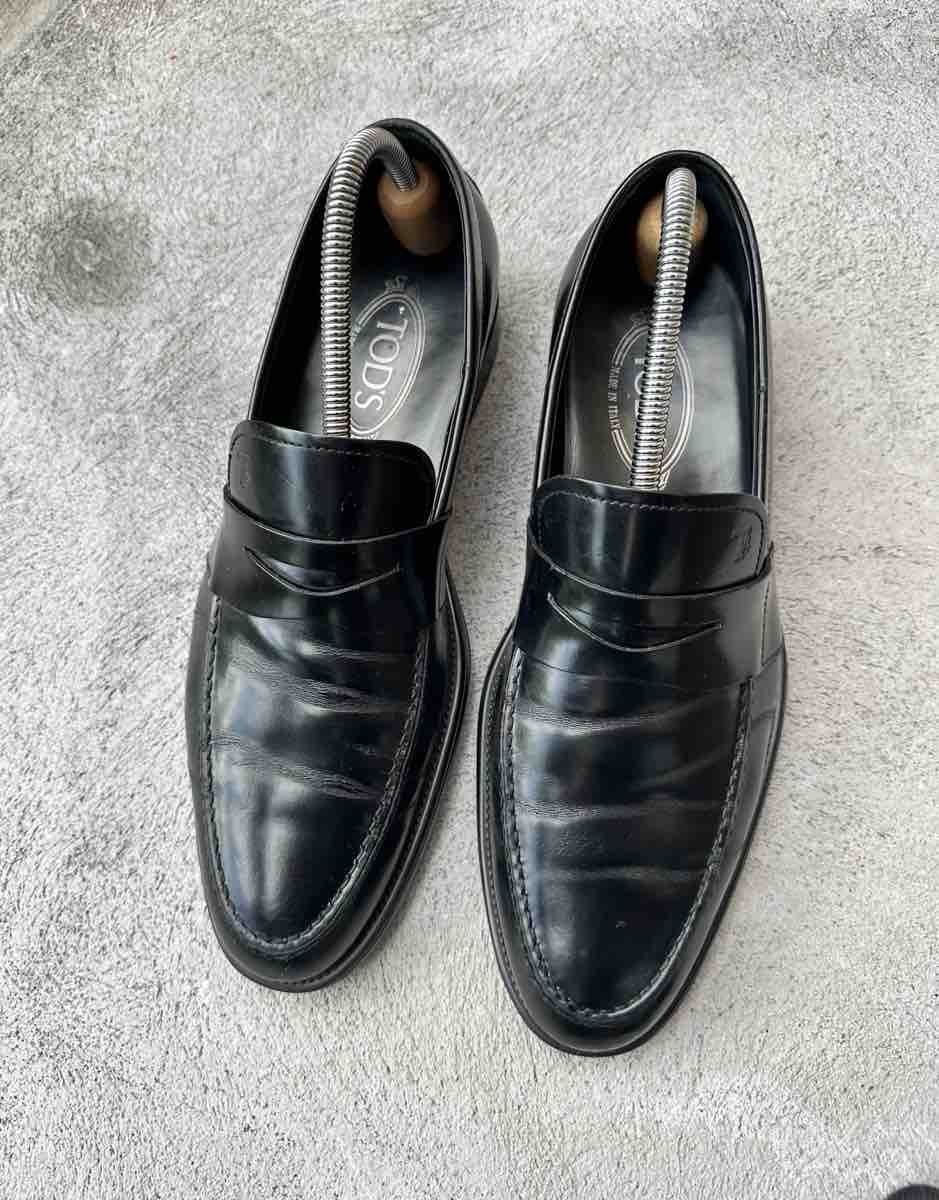 Tod'S Herrenschuhe: TOD'S Loafer schwarz Leder Grösse 7.5 – Gebraucht aus Zürich von hannahbuettgen