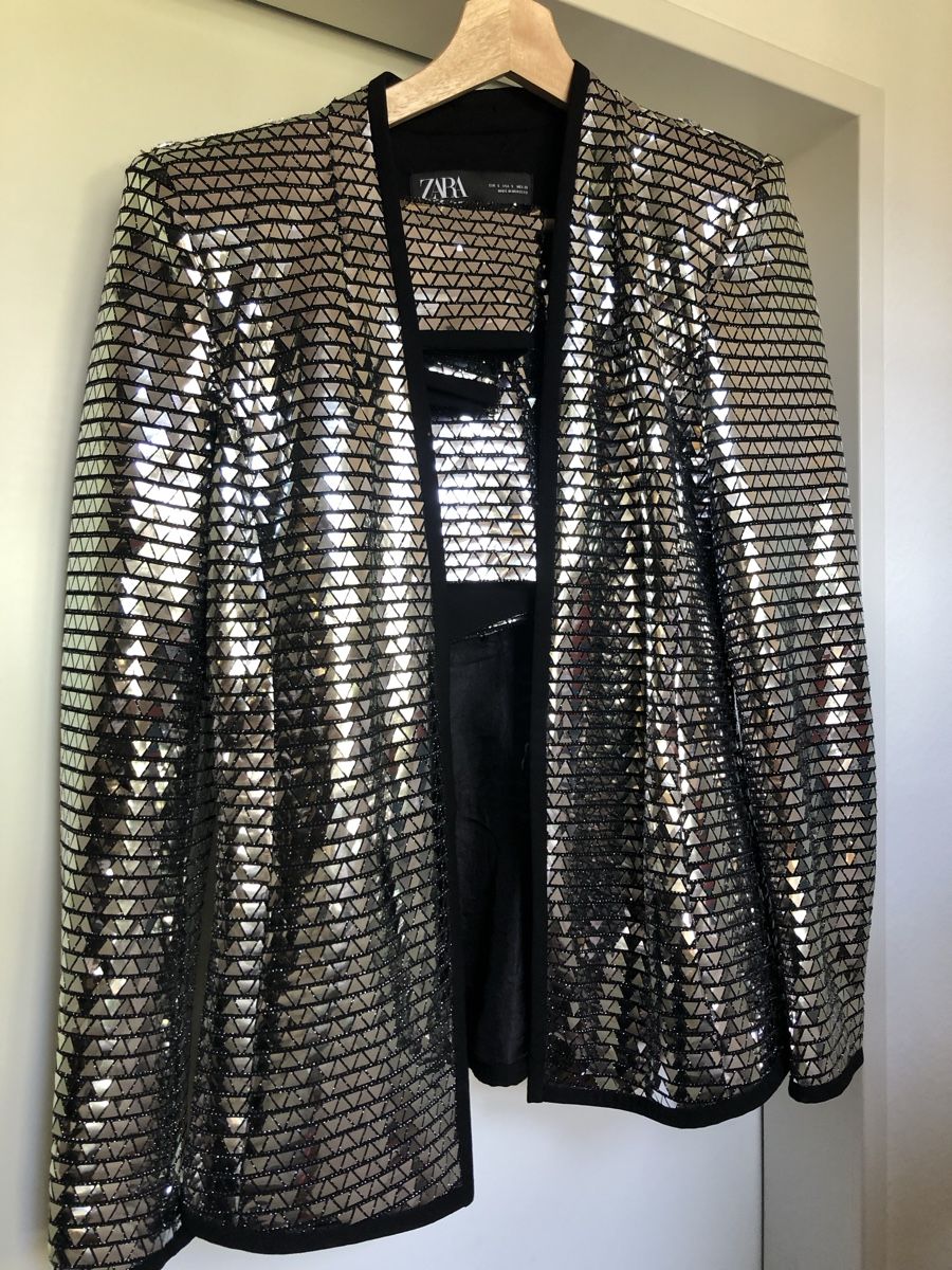 Zara Completi: Glitzer Anzug Zweiteiler – Usato da Basel venduto da Kalleskaviar