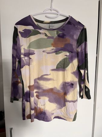 Damen Langarmshirt lila Grösse 40 DUO