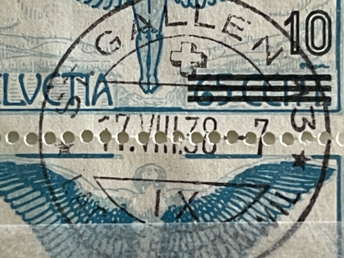 Tous les timbres: Briefmarken Schweiz 2x der blaue Ikarus – D'occasion à Bern par TamSham 4