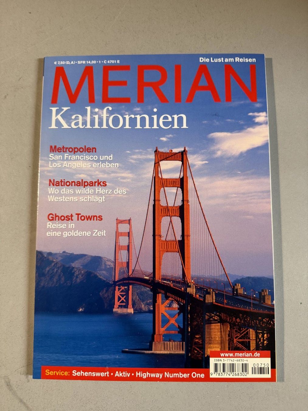 Riviste & Magazine: Merian Kalifornien Januar 2005 – Usato da Erstfeld venduto da Uhu1980