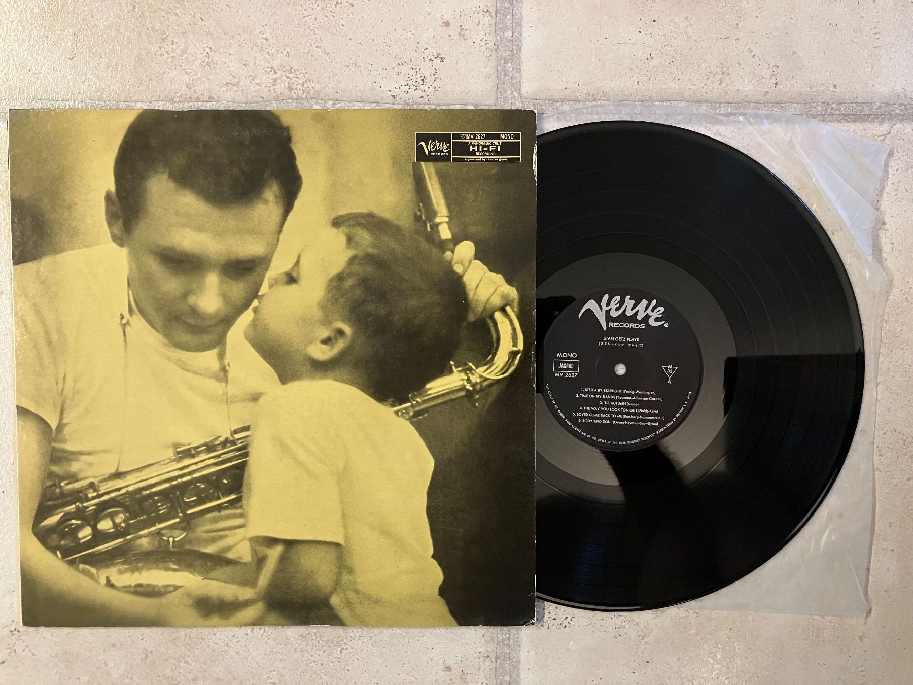Schallplatten: Stan Getz - Plays, LP Jazz – Gebraucht aus Widen von DexterGordon