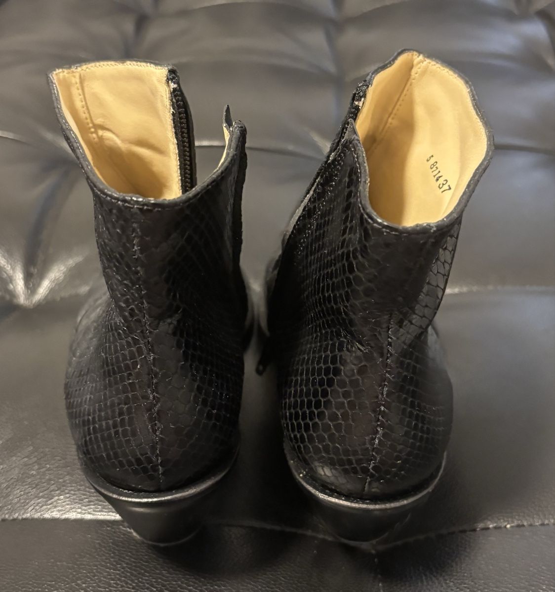 Scarpe da donna: Free Lance Black Leather Boots – Usato da Chur venduto da Cuteclothes7k 3