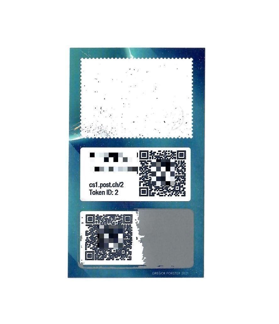 Tutti i francobolli: Swiss Crypto Stamp ID2! ohne NFT & Marke – Usato da Baar venduto da CryptoShop